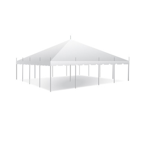 30' x 30' Classic Series Pole Tent, 1 Piece Tent Top, Complete 30' x 30' Classic Series Pole Tent, 1 Piece Tent Top, Complete