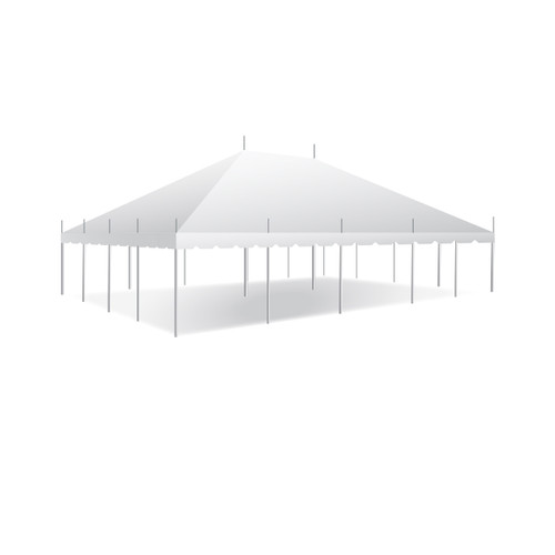 30' x 40' Classic Series Pole Tent, 1 Piece Tent Top, Complete
