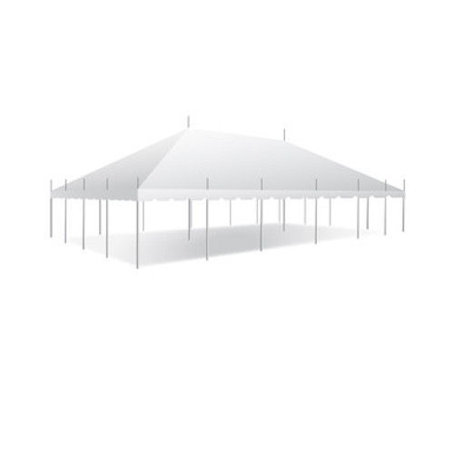 30' x 50' Classic Series Pole Tent, 1 Piece Tent Top, Complete 30' x 50' Classic Series Pole Tent, 1 Piece Tent Top, Complete