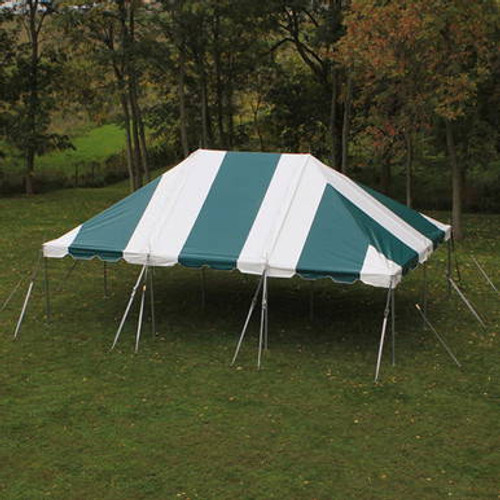 20' x 30' Classic Series Pole Tent, Sectional Tent Top, Complete 20' x 30' Classic Series Pole Tent, Sectional Tent Top, Complete