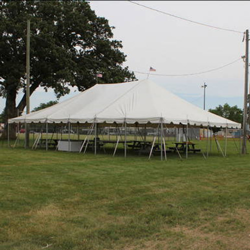 30' x 45' Classic Series Pole Tent, Sectional Tent Top, Complete 30' x 45' Classic Series Pole Tent, Sectional Tent Top, Complete