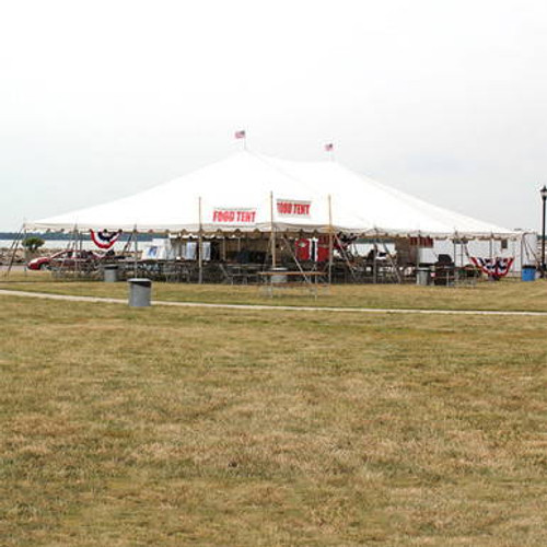 40' x 60' Classic Series Pole Tent, Sectional Tent Top, Complete 40' x 60' Classic Series Pole Tent, Sectional Tent Top, Complete