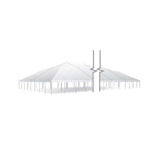 60' x 140' Classic Series Pole Tent, Sectional Tent Top, Complete 60' x 140' Classic Series Pole Tent, Sectional Tent Top, Complete