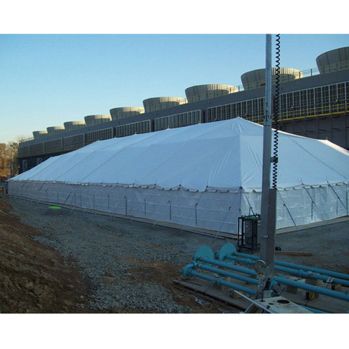 60' x 140' Classic Series Pole Tent, Sectional Tent Top, Complete 60' x 140' Classic Series Pole Tent, Sectional Tent Top, Complete