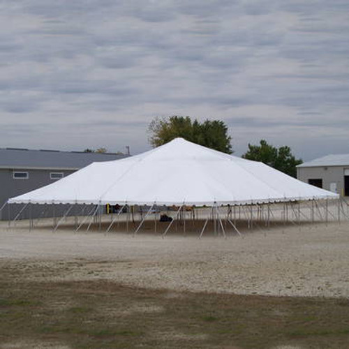 60' x 60' Classic Series Pole Tent, Sectional Tent Top, Complete 60' x 60' Classic Series Pole Tent, Sectional Tent Top, Complete