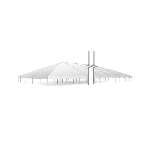 80' x 180' Classic Series Pole Tent, Sectional Tent Top, Complete