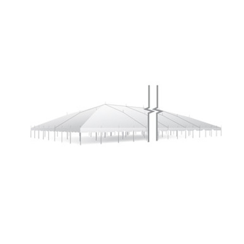80' x 260' Classic Series Pole Tent, Sectional Tent Top, Complete 80' x 260' Classic Series Pole Tent, Sectional Tent Top, Complete