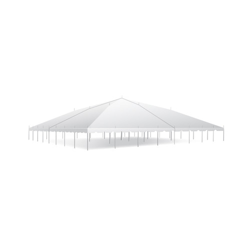 80' x 80' Classic Series Pole Tent, Sectional Tent Top, Complete