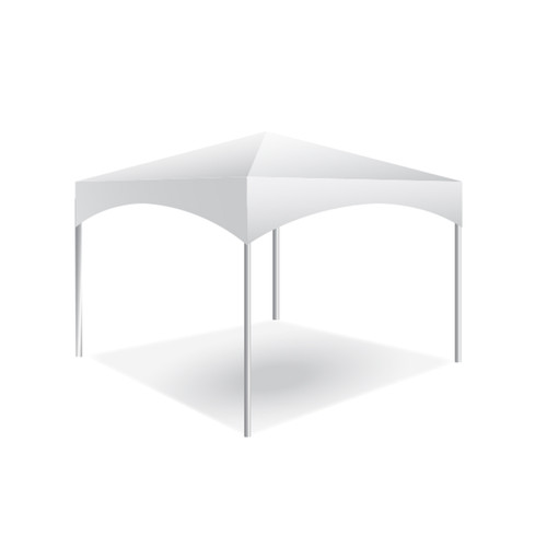 10' x 10' Master Series Frame Tent, 1 Piece Tent Top, Complete 10' x 10' Master Series Frame Tent, 1 Piece Tent Top, Complete