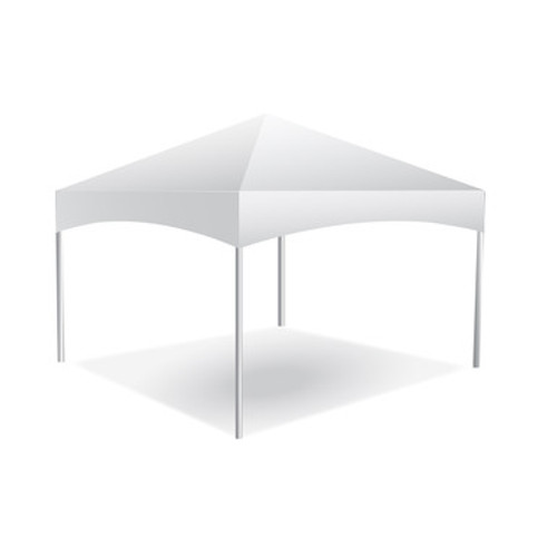 12' x 12' Master Series Frame Tent, 1 Piece Tent Top, Complete 12' x 12' Master Series Frame Tent, 1 Piece Tent Top, Complete