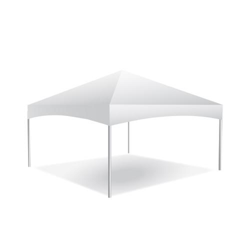 15' x 15' Master Series Frame Tent, 1 Piece Tent Top, Complete 15' x 15' Master Series Frame Tent, 1 Piece Tent Top, Complete