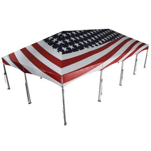 20' x 40' Master Series Frame Tent, 1 Piece Tent Top, Complete 20' x 40' Master Series Frame Tent, 1 Piece Tent Top, Complete