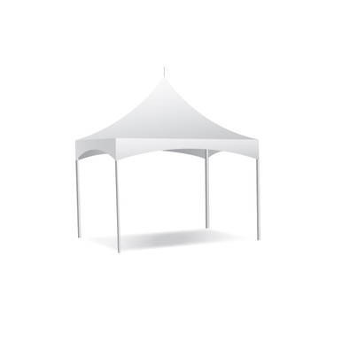 10x20 Pinnacle High Peak Frame Tent - Marquee Complete