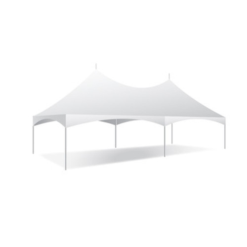 20' x 40' Pinnacle Series High Peak Frame Tent / Cross Cable Marquee, Complete 20' x 40' Pinnacle Series High Peak Frame Tent / Cross Cable Marquee, Complete