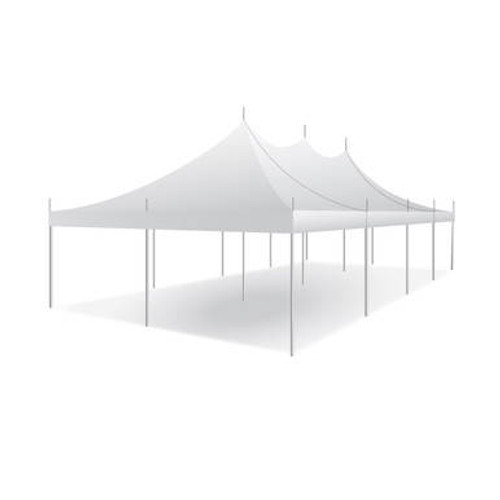20' x 40' Premiere I Series High Peak Pole Tent, Sectional Tent Top, Complete 20' x 40' Premiere I Series High Peak Pole Tent, Sectional Tent Top, Complete