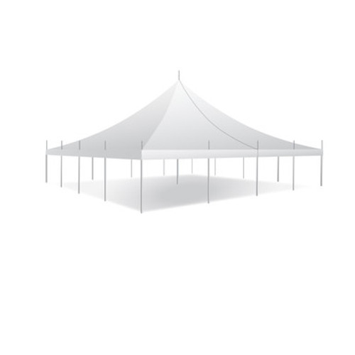 40' x 40' Premiere I Series High Peak Pole Tent, Sectional Tent Top, Complete 40' x 40' Premiere I Series High Peak Pole Tent, Sectional Tent Top, Complete