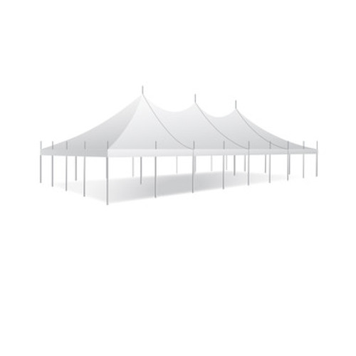 30' x 60' Premiere II Series High Peak Pole Tent, Sectional Tent Top, Complete 30' x 60' Premiere II Series High Peak Pole Tent, Sectional Tent Top, Complete