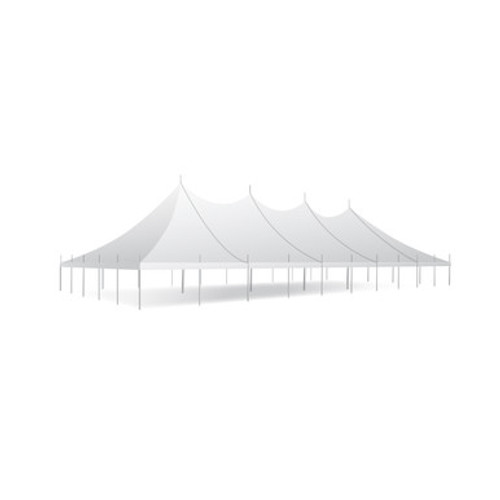 50' x 100' Premiere II Series High Peak Pole Tent, Sectional Tent Top, Complete 50' x 100' Premiere II Series High Peak Pole Tent, Sectional Tent Top, Complete