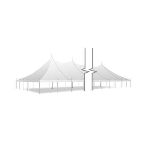50' x 140' Premiere II Series High Peak Pole Tent, Sectional Tent Top, Complete 50' x 140' Premiere II Series High Peak Pole Tent, Sectional Tent Top, Complete