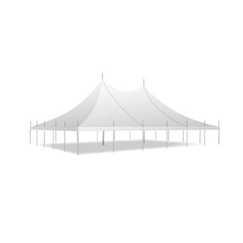 50' x 60' Premiere II Series High Peak Pole Tent, Sectional Tent Top, Complete 50' x 60' Premiere II Series High Peak Pole Tent, Sectional Tent Top, Complete