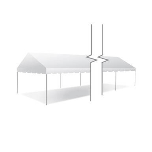 15' x 50' Classic Series Gable End Frame Tent, 1 Piece Tent Top, Complete 15' x 50' Classic Series Gable End Frame Tent, 1 Piece Tent Top, Complete