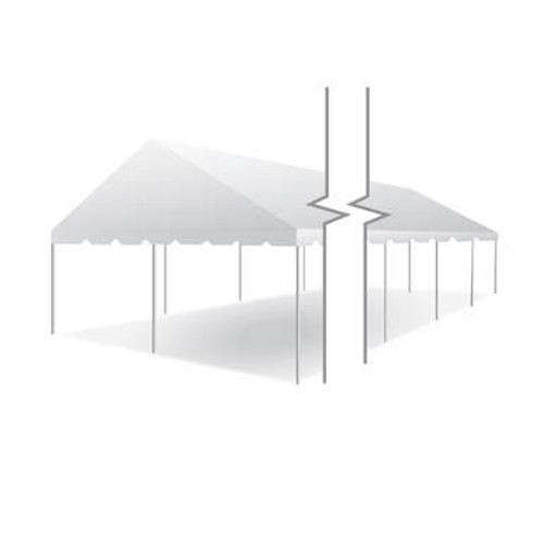 20' x 50' Classic Series Gable End Frame Tent, 1 Piece Tent Top, Complete 20' x 50' Classic Series Gable End Frame Tent, 1 Piece Tent Top, Complete