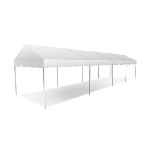 10' x 40' Classic Series Gable End Frame Tent, Sectional Tent Top, Complete 10' x 40' Classic Series Gable End Frame Tent, Sectional Tent Top, Complete