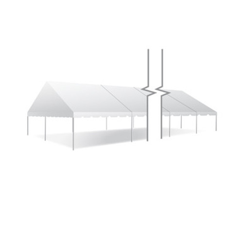 30' x 180' Classic Series Gable End Frame Tent, Sectional Tent Top, Complete