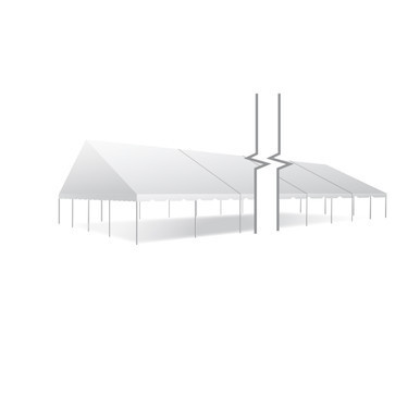 40x140 Classic Series Gable Frame Tent Sectional Top