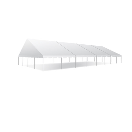 40' x 80' Classic Series Gable End Frame Tent, Sectional Tent Top, Complete