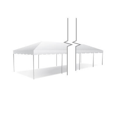 Celina Tent 12' x 60' Classic Series Frame Tent, 1 Piece Tent Top, Complete, white outdoor event tent with sturdy frame and spacious design.