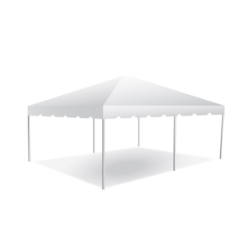 15' x 20' Classic Series Frame Tent, 1 Piece Tent Top, Complete