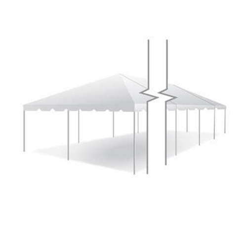 20' x 100' Classic Series Frame Tent, Sectional Tent Top, Complete-product-main_image -product-main_image