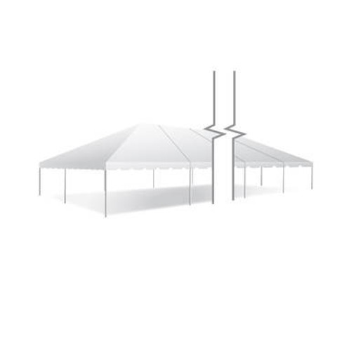 30' x 165' Classic Series Frame Tent, Sectional Tent Top, Complete 30' x 165' Classic Series Frame Tent, Sectional Tent Top, Complete