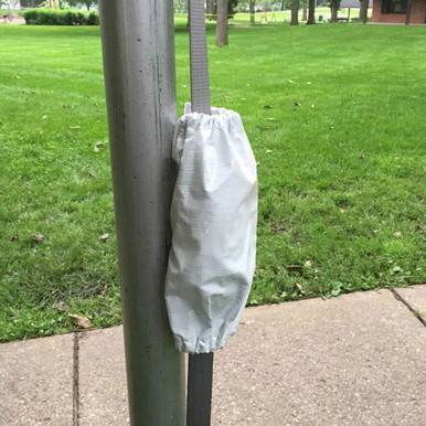 Ratchet Cover, Large, protective cover for securing a ratchet tool around a pole