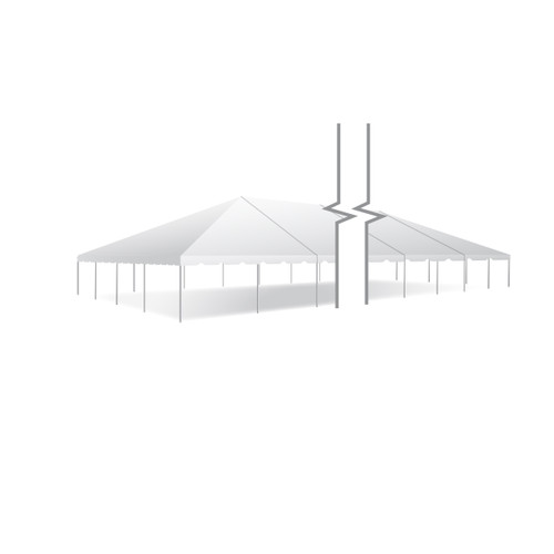 40' x 240' Classic Series Frame Tent, Sectional Tent Top, Complete