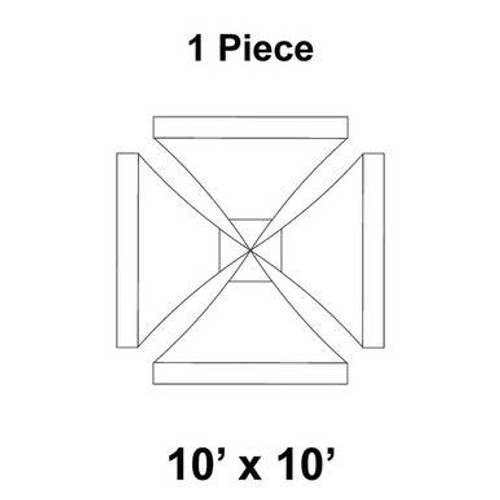 10' x 10' Fast Shade Top, White 10' x 10' Fast Shade Top, White