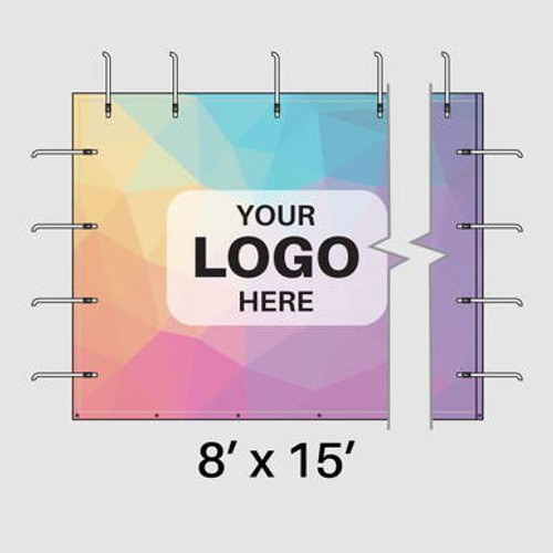 8' x 15' Printed Mesh Pinn Wall 8' x 15' Printed Mesh Pinn Wall