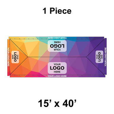 20x40 Classic Frame Tent - Full Digital Print - GetTent | CELINA