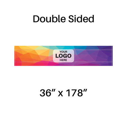 36" x 178" DblPrint Rail Curtain 36" x 178" DblPrint Rail Curtain