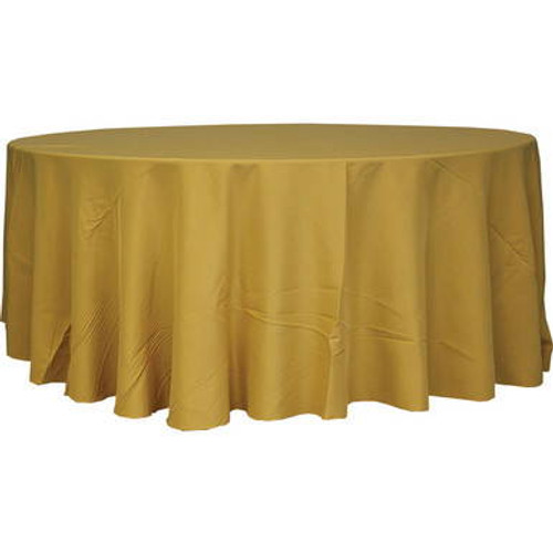 132'' Round Cafe Polyester 132'' Round Cafe Polyester