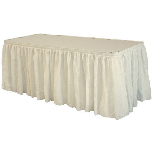 13' Ivory Polyester Skirting 13' Ivory Polyester Skirting
