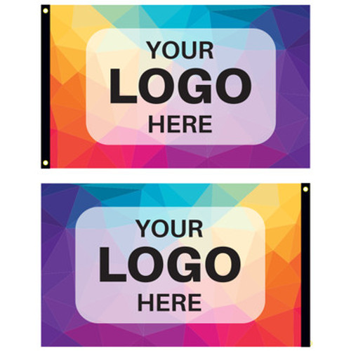2.5' x 4' Rect Flag, Two Sided-product-main_image -product-main_image
