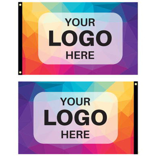 2.5' x 4' Rect Flag, Two Sided 2.5' x 4' Rect Flag, Two Sided