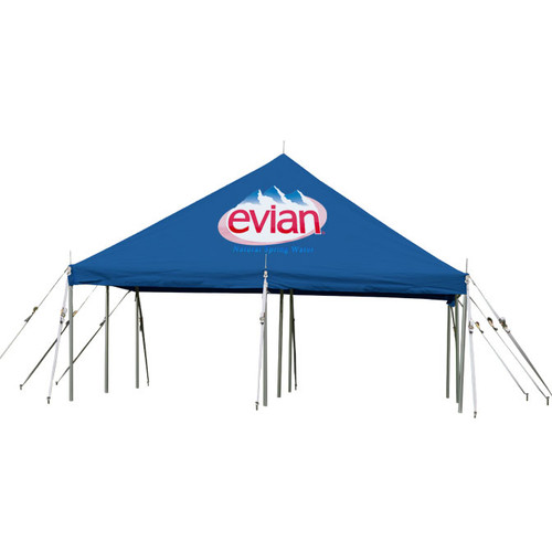 20' x 20' Classic Series Pole Tent Full Digital Print, Complete