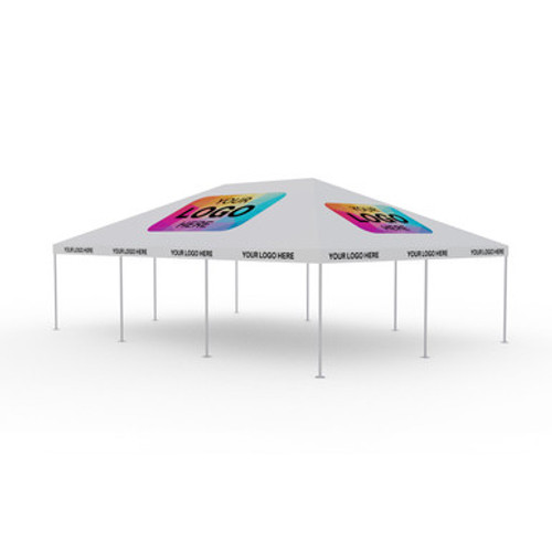 20' x 30' Classic Series Frame Tent Logo Print, Complete 20' x 30' Classic Series Frame Tent Logo Print, Complete