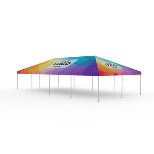 20' x 40' Classic Series Frame Tent Full Digital Print, Complete 20' x 40' Classic Series Frame Tent Full Digital Print, Complete