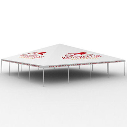 40' x 40' Classic Series Frame Tent Logo Print, Complete