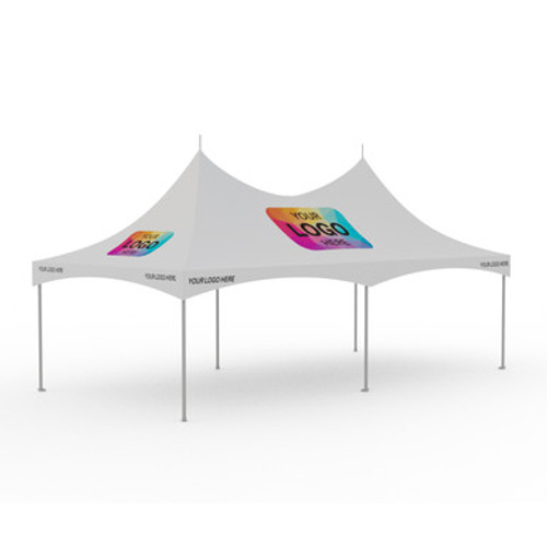 15' x 30' Pinnacle Series High Peak Frame Tent / Cross Cable MarqueeLogo Print, Complete 15' x 30' Pinnacle Series High Peak Frame Tent / Cross Cable MarqueeLogo Print, Complete