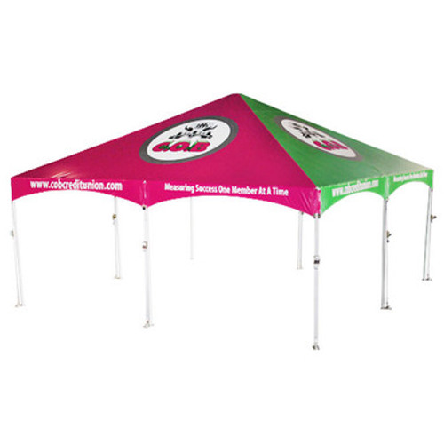 20' x 20' Master Series Frame Tent Full Digital Print, Complete 20' x 20' Master Series Frame Tent Full Digital Print, Complete